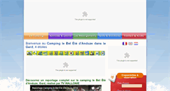Desktop Screenshot of camping-bel-ete.com